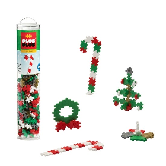 Plus-Plus Tube 240 pc - Holiday Mix