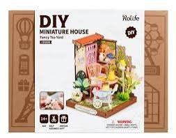 Fancy Tea Yard - DIY Miniature Dollhouse Kit