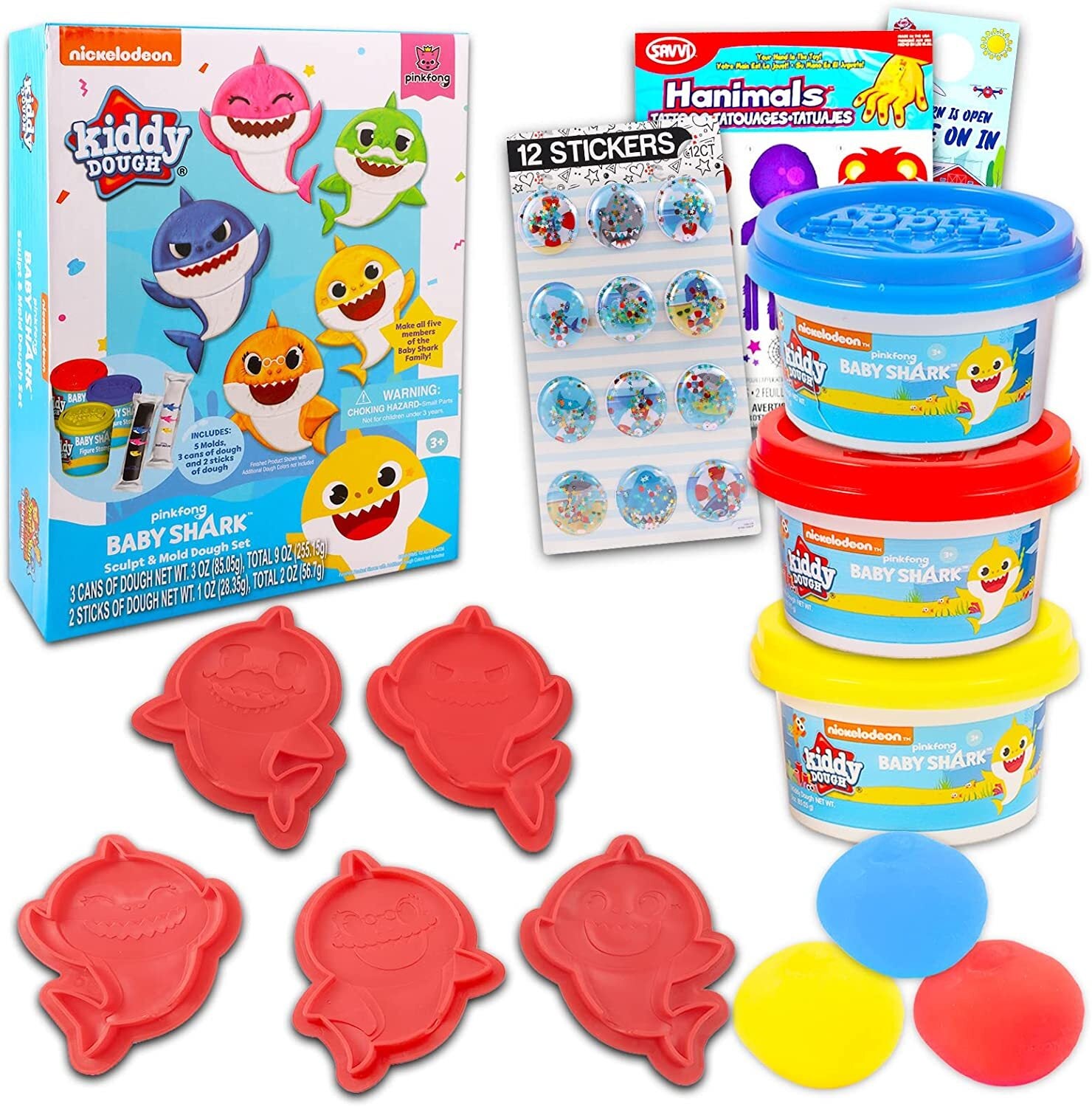Baby shark play doh clearance