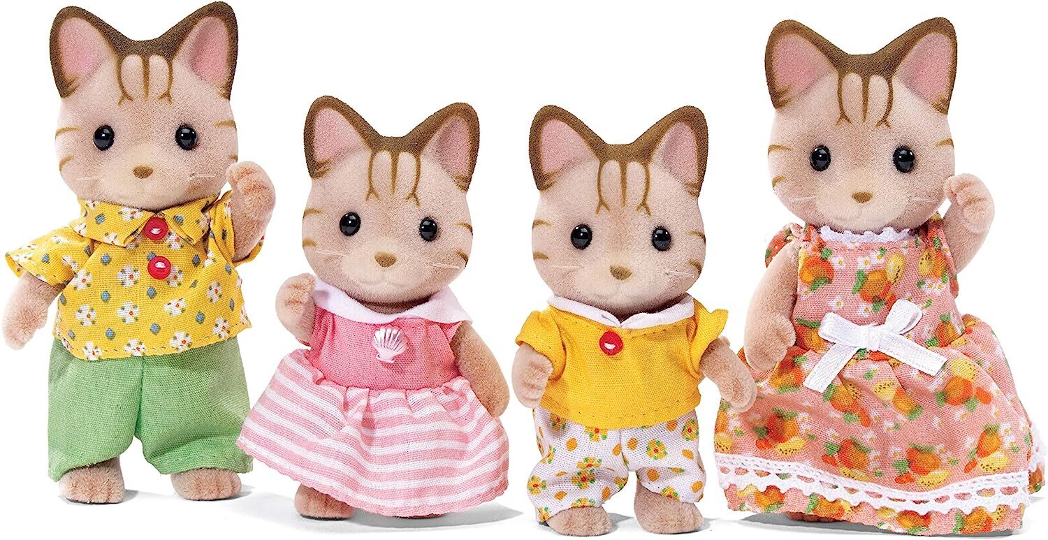 Calico critters cat deals family names